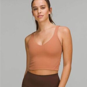Lululemon Align tank clay size 4